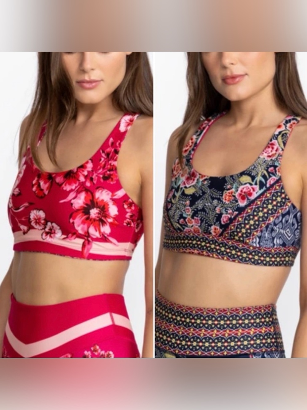 Johnny Was Bee Active Reversible Sports Bra